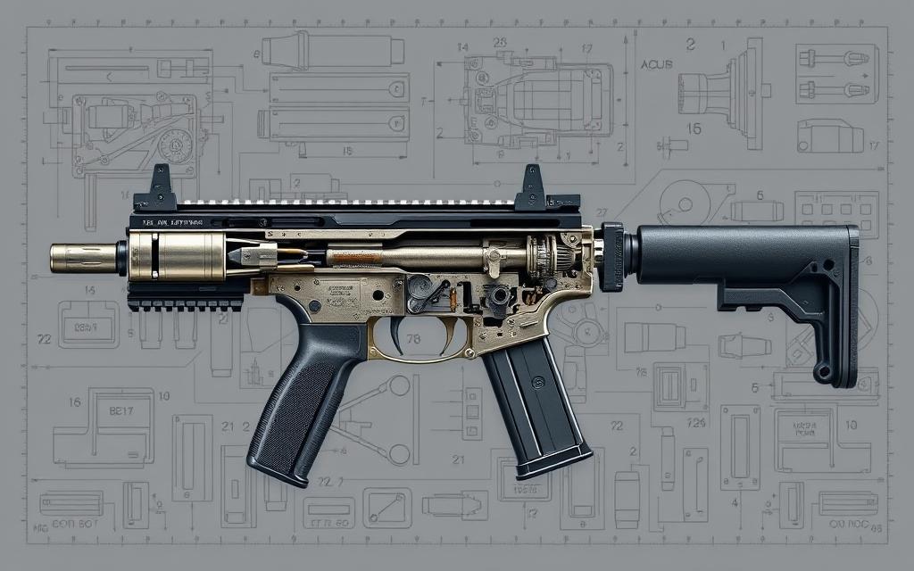 semi-automatic firearm mechanism